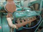 Used Detroit V12-71-T-Twin Turbo Diesel Generator.