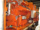 Used Waukesha Gas Generator, Model L 36 GLD.500 kW, Stamford generator 670 kva, RH 45,000 after revision 10,000 hours, 1500 rpm/50 hz/240/400V, complete with panel and exhaust pipe. Manufactured 2002.