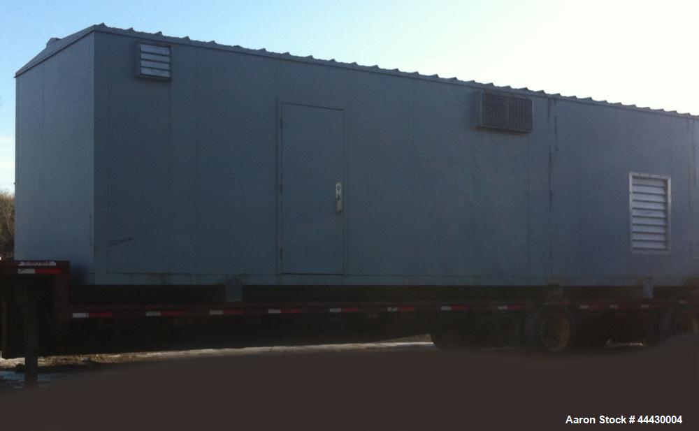 Used- Generator enclosure. 421" long x 135" wide x 135" high