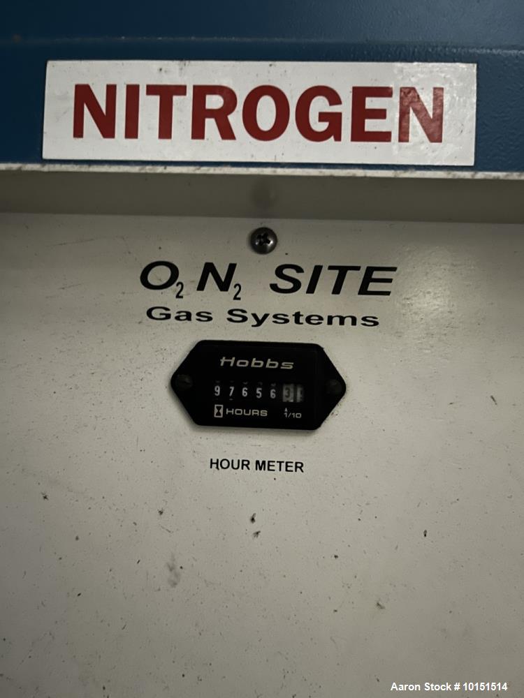 O2N2 Site Gas Systems N-1200 PSA Nitrogen Generator, Model N-1200