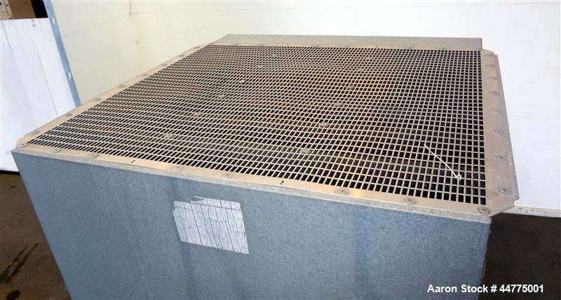 Used Simplex Mars 800 kW Forced Air-Cooled Resistive Load Bank, LBS Series, Model Mars 800.  Capacity 800 kw at 1.0 PF, voltage 480 VAC, connection 3 phase, 3 wire, frequency 60 hz, fan power 480 VAC...