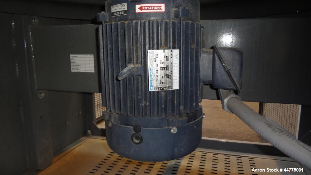 Used Simplex Mars 800 kW Forced Air-Cooled Resistive Load Bank, LBS Series, Model Mars 800.  Capacity 800 kw at 1.0 PF, voltage 480 VAC, connection 3 phase, 3 wire, frequency 60 hz, fan power 480 VAC...