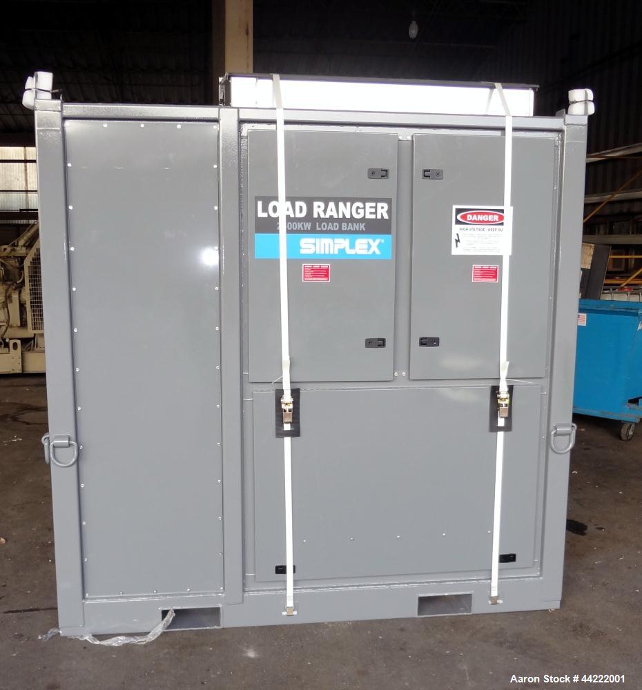 Used Simplex 2500 kW load bank, Load Ranger 2500