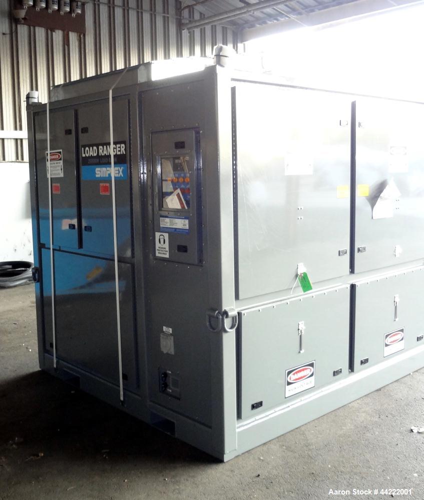 Used Simplex 2500 kW load bank, Load Ranger 2500