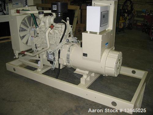 New- Blue Star Power Systems 100 kW standby (95kW prime) rated diesel generator set. John Deere engine model 4045HF285 with electronic isochronous governor, EPA tier 3 certified, rated 158 HP @ 1800 ...