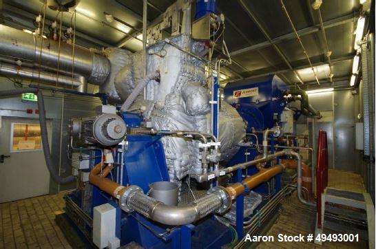 Used- MAN Turbo 16 MW Steam Turbine Generator Assembly, Model MARC4-B00.
