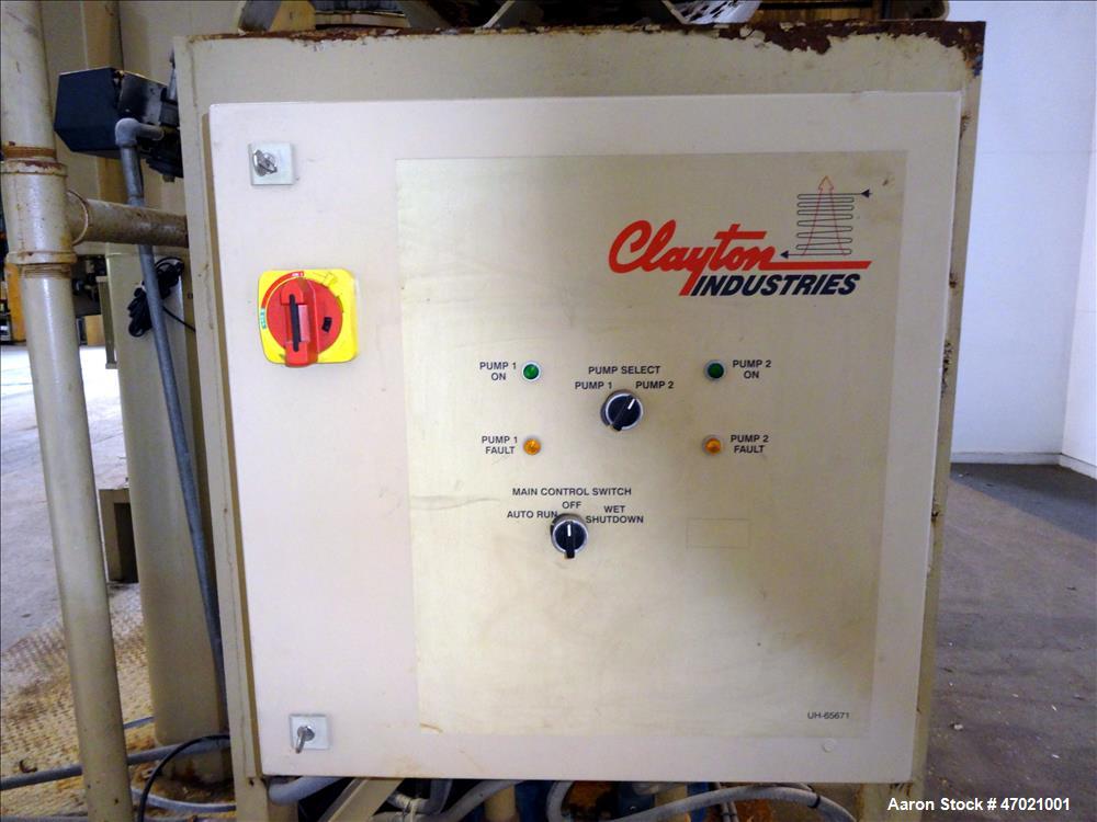 Used Clayton Skid Mounted Steam System.