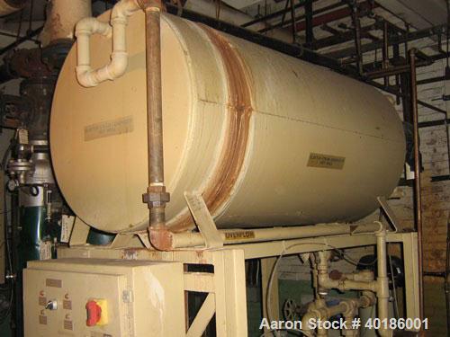 Unused-Used: Clayton Steam Generator, model EG-204-2. Horsepower 200 bhp, design pressure 200 psi, operating pressure 125 psi, safety valve set 200 psi, voltage 460/60/3, converted from propane to na...