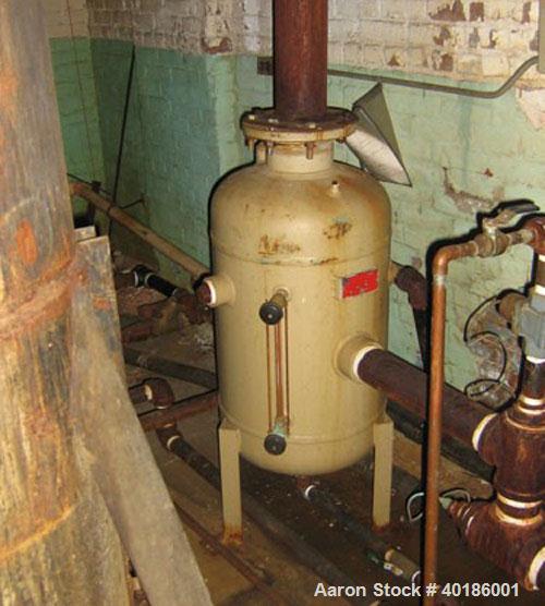 Unused-Used: Clayton Steam Generator, model EG-204-2. Horsepower 200 bhp, design pressure 200 psi, operating pressure 125 psi, safety valve set 200 psi, voltage 460/60/3, converted from propane to na...