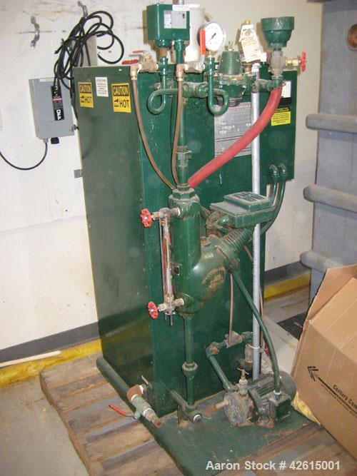 Used-Electric Steam Corp Steam Generator, model 100CC-4. 3/4 life left on replacement filaments, includes 2' x 2' x 2' steam...
