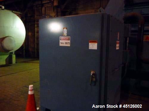 Used Elliot 11MW Back Pressure Steam Turbine Generator Set. ABB AMS 800LC generator 3/60/4160V. Year 2002.