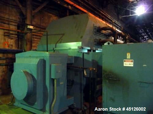 Used Elliot 11MW Back Pressure Steam Turbine Generator Set. ABB AMS 800LC generator 3/60/4160V. Year 2002.