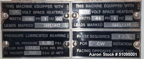 Used Elliott Steam Turbine
