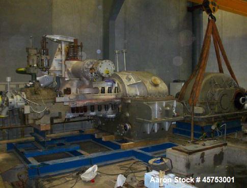 Used Siemens Steam Turbine, 7.3MW, Model NK 32/36-3Da.