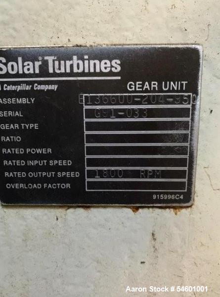 Used CAT Solar Turbines Centaur 40 Natural Gas Turbine Power Package – Approx. 3.7 MW