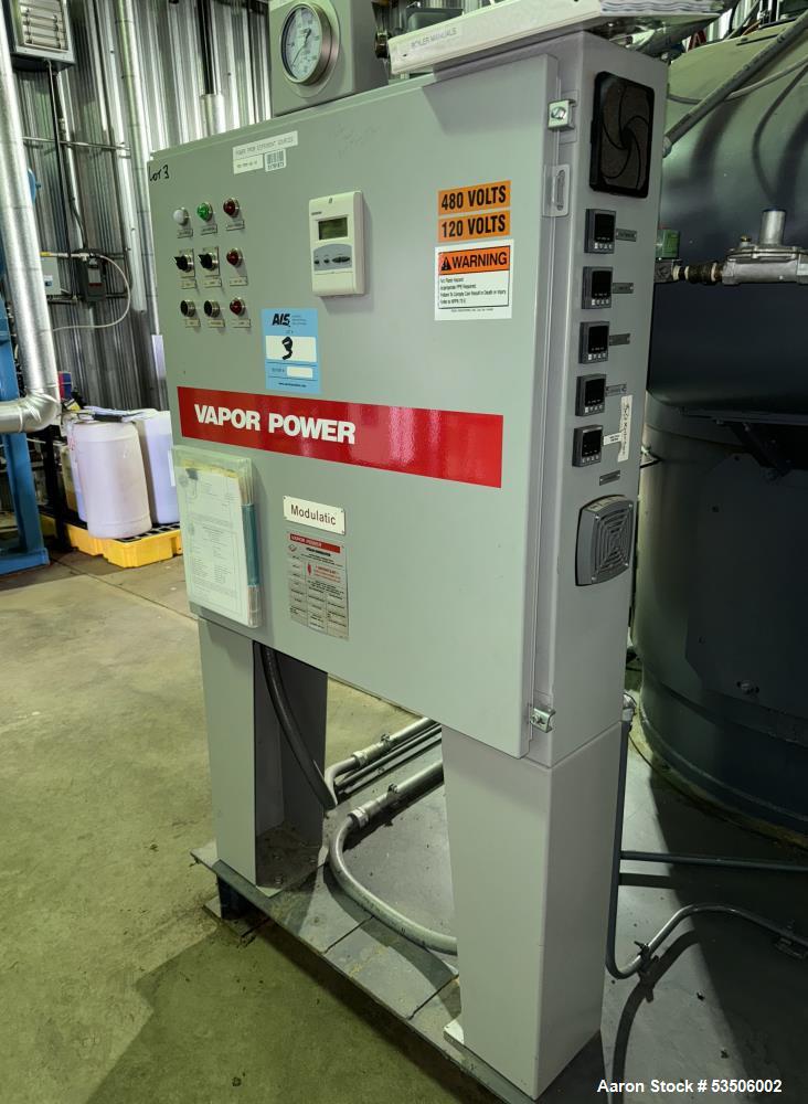 Vapor Power Natural Gas Steam Generator, Model HS2-G4776-SHK-LN