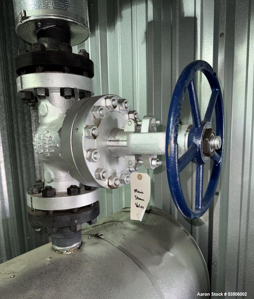 Vapor Power Natural Gas Steam Generator, Model HS2-G4776-SHK-LN