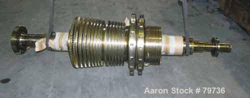 USED: Westinghouse steam turbine rotor, part #4IJ276. Spindledesigned for the following class vessels: AR-13, AR-14, AD-26.Weight 2,700 lbs. Year 1966 by Westinghouse Electric Corp/MarineDivision, Su...