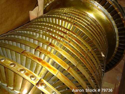 USED: Westinghouse steam turbine rotor, part #4IJ276. Spindledesigned for the following class vessels: AR-13, AR-14, AD-26.Weight 2,700 lbs. Year 1966 by Westinghouse Electric Corp/MarineDivision, Su...
