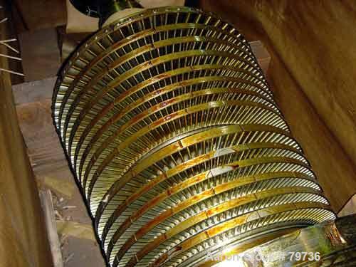 USED: Westinghouse steam turbine rotor, part #4IJ276. Spindledesigned for the following class vessels: AR-13, AR-14, AD-26.Weight 2,700 lbs. Year 1966 by Westinghouse Electric Corp/MarineDivision, Su...