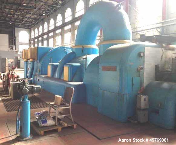 Used Westinghouse Electric Corporation Two Cylinder Tandem Compound Condensing