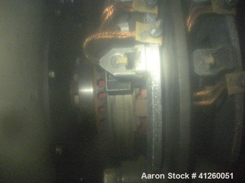 Used Westinghouse Steam Turbine Generator Set. Generator Westinghouse AC, approximately 6,000 kW, 7,500 KVA, 6900 volts, 628 amps, 80&PF, 3 phase, 60 Hz. 3600 rpm, 336 exc amps, 125 exc volts, 60S 85...