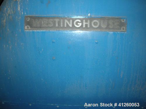 Used-Westinghouse Steam Turbine Generator Set. Generator Westinghouse AC, approximately 6000 kW, approximately 6000 kW / 750...