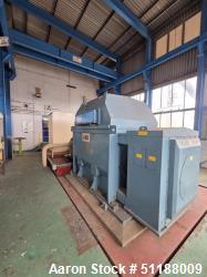 Used 4.2 MW AEG-Kanis G25 Steam Turbine Generator Set | ABB AMS 710 SL Generator | Back-Pressure Cogeneration System