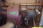 Used Dresser Rand 850kW steam turbine generator set. 3/60/4160V Louis Allis gen end. Turbine frame 703HE, induction generator, turbine rating 850 kW at 3635 rpm, # turbine stages 1 Curtis, inlet stea...