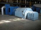 Used Westinghouse Steam Turbine Generator Set. Generator Westinghouse AC, approximately  6,000 kW /  7500 KVA, 6900 volts, 628 amps, 80 &PF, 3 phase, 60 Hz. 3600 rpm, 336 exc amps, 125 exc volts, 60S...