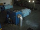 Used Westinghouse Steam Turbine Generator Set. Generator Westinghouse AC, approximately  6,000 kW /  7500 KVA, 6900 volts, 628 amps, 80 &PF, 3 phase, 60 Hz. 3600 rpm, 336 exc amps, 125 exc volts, 60S...