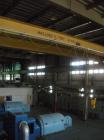 Used Westinghouse Steam Turbine Generator Set. Generator Westinghouse AC, approximately  6,000 kW /  7500 KVA, 6900 volts, 628 amps, 80 &PF, 3 phase, 60 Hz. 3600 rpm, 336 exc amps, 125 exc volts, 60S...