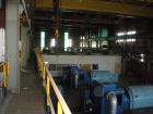Used Westinghouse Steam Turbine Generator Set. Generator Westinghouse AC, approximately  6,000 kW /  7500 KVA, 6900 volts, 628 amps, 80 &PF, 3 phase, 60 Hz. 3600 rpm, 336 exc amps, 125 exc volts, 60S...