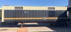 Used Kohler 40' rental grade generator sound attenuated container, tandem axle.