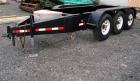 Used Quality Welding Service 21,000 lb triple axle generator trailer with no fuel tank. New in 1999.