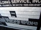 Used Quality Welding Service 21,000 lb triple axle generator trailer with no fuel tank. New in 1999.