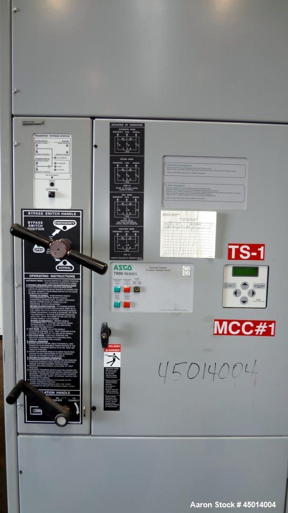 Used Asco 7000 Series Automatic Transfer and Bypass Isolation Switch.