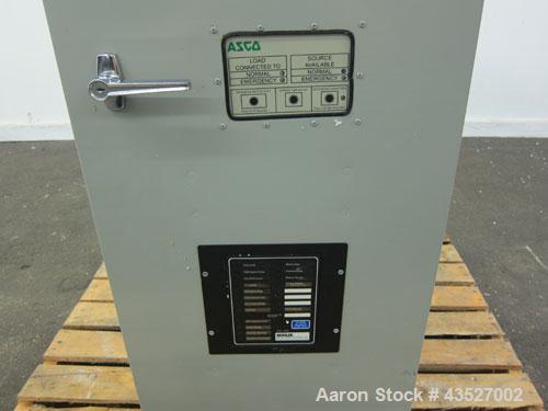 Used- Asco 300 Series Automatic Transfer Switch. 260 Amps, 3/50-60hz, 208 volt. Cat# E00300030260C10C. Type 1 enclosure.