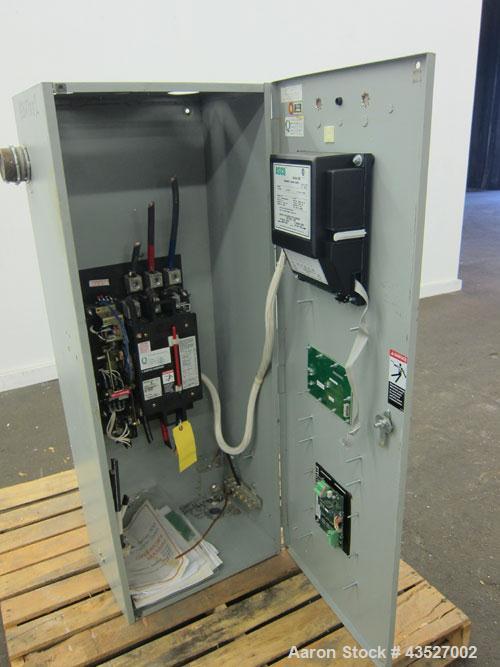 Used Asco 300 Series Automatic Transfer Switch. 260 Amps, 3/50-60hz, 208 volt. Cat# E00300030260C10C. Type 1 enclosure.