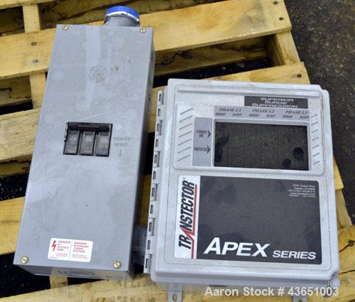 Used Asco 300 Series Automatic Transfer Switch, 400 Amps, Catalogue# E00300030400C10C. 3/60/208 volt. UL Listed type 1 enclosure. Includes a Transtector Apex series Superior Surge Suppression.