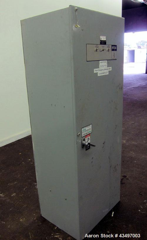 Used Asco Automatic Transfer Switch. 600 Amps, 480 volt, 60 hz.