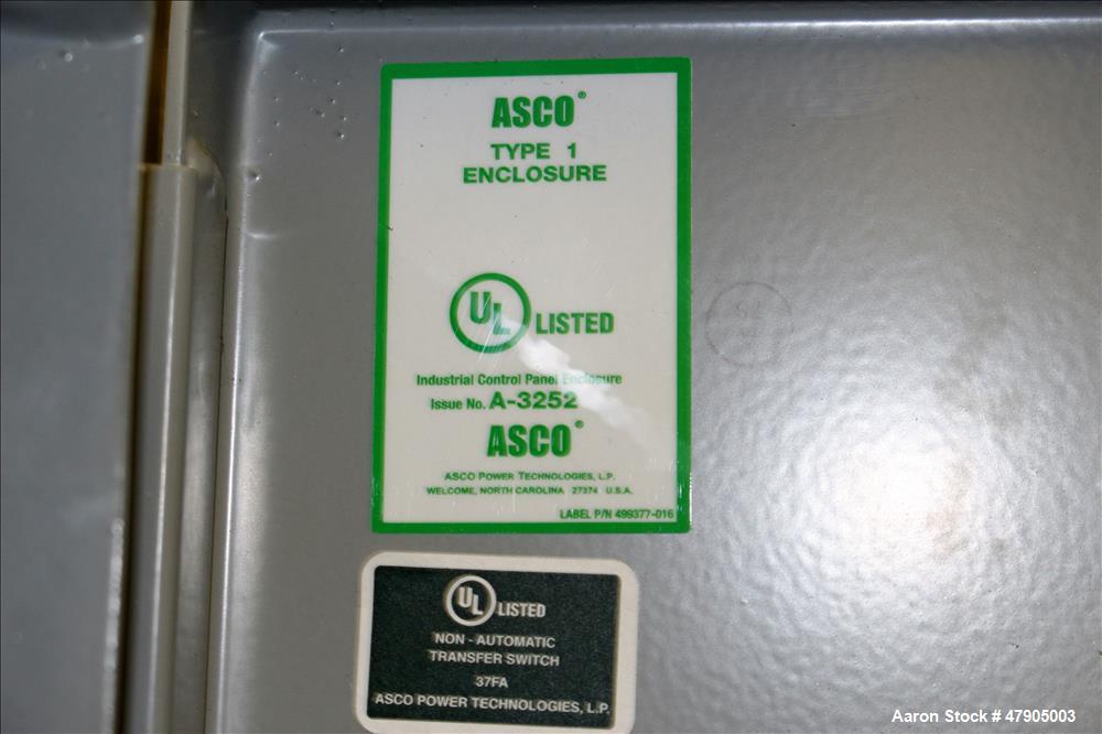 Used Asco 2000 Amp 7000 series automatic transfer switch, closed transition