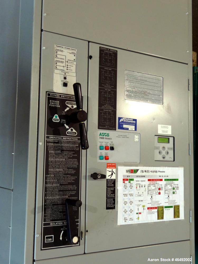 sed- Asco 7000 Series bypass isolation ATS automatic transfer switch