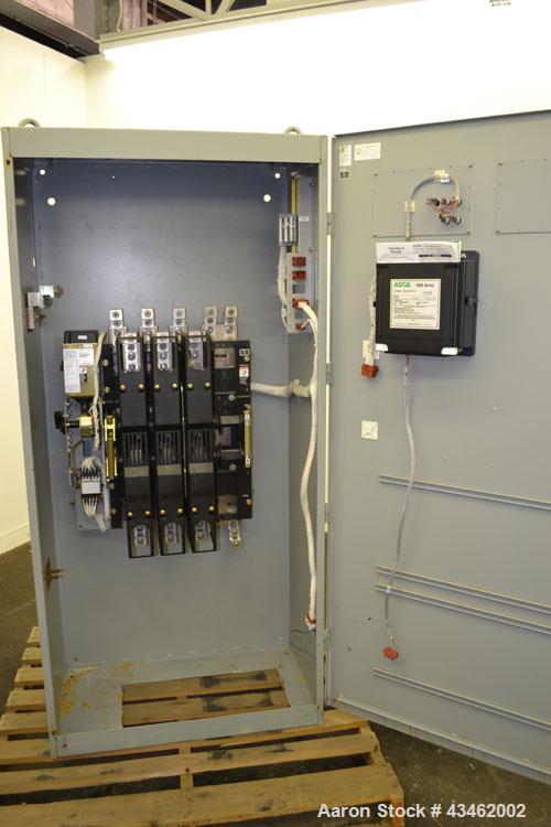 Used Asco 7000 Series Automatic Transfer Switch. 600 Amps, 3/50-60hz, 480 volt. Cat# H07ATSA30600N50C. Type 1 enclosure, UL Listed.