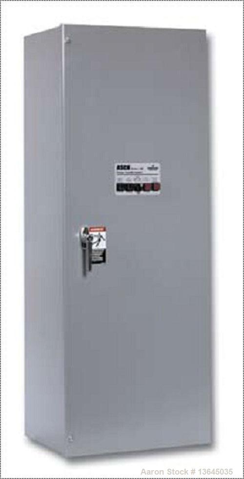 Unused-New Asco 400 Amp ATS, series 300 power transfer switch. 3 pole, set up for 3/60/208V.  Nema 1 enclosure, UL 1008 appr...