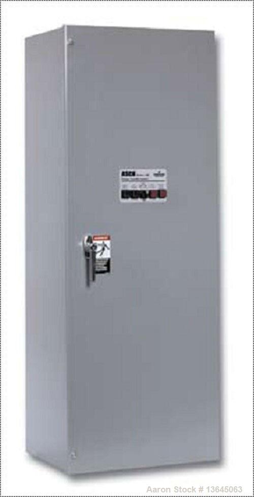 New Asco 400 Amp ATS, Automatic Transfer Switch, Series 300 Power Transfer Switch. 3 Pole, 208/240/480/600V, Nema 1 enclosure, UL 1008 / CSA approved. Two (2) year basic limited warranty. Nema 3R enc...