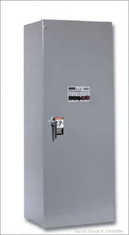 Unused-New Asco 800 Amp ATS, series 300 power transfer switch. 3 pole, 60Hz, 600V. Nema 1 enclosure, UL 1008 approved.