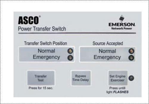 Asco 3000 Amp Automatic Transfer Switch.