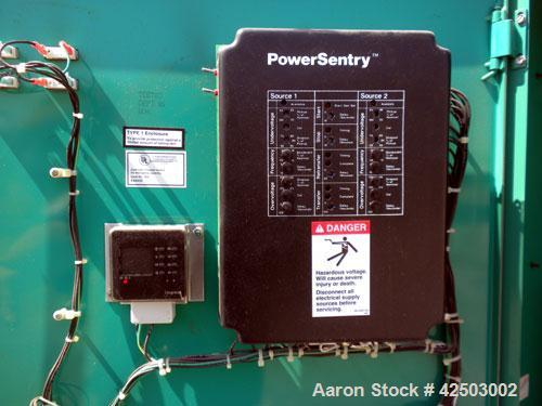 Used Cummins/Onan Transfer Switch, Model OT 300, 300 Amp. Rated 3/60/480 volt. Includes a 2 amp, 12/24 volt battery charger, model 5-00300-315207.