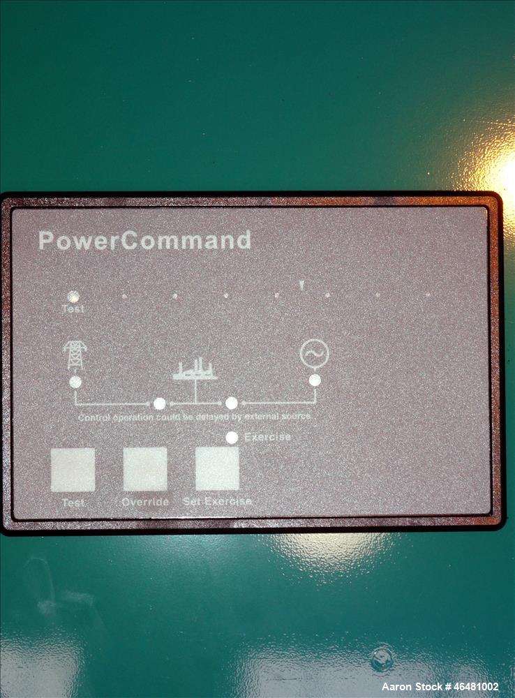 Used Cummins 600 Amp transfer switch, model OTECSEC-7644976, 208 volt, serial number C090236486